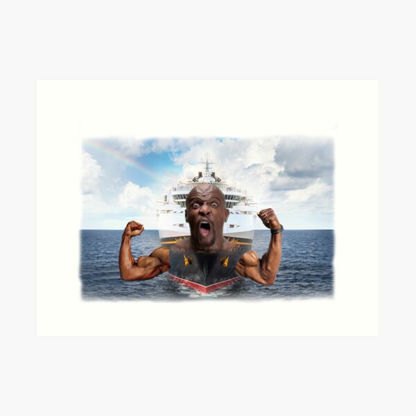 Terry Crews? Terry Cruise. Art Print