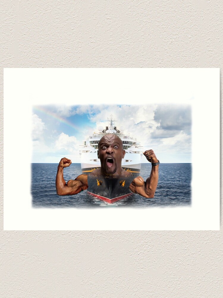 "Terry Crews? Terry Cruise." Art Print for Sale by CongalTRON Redbubble