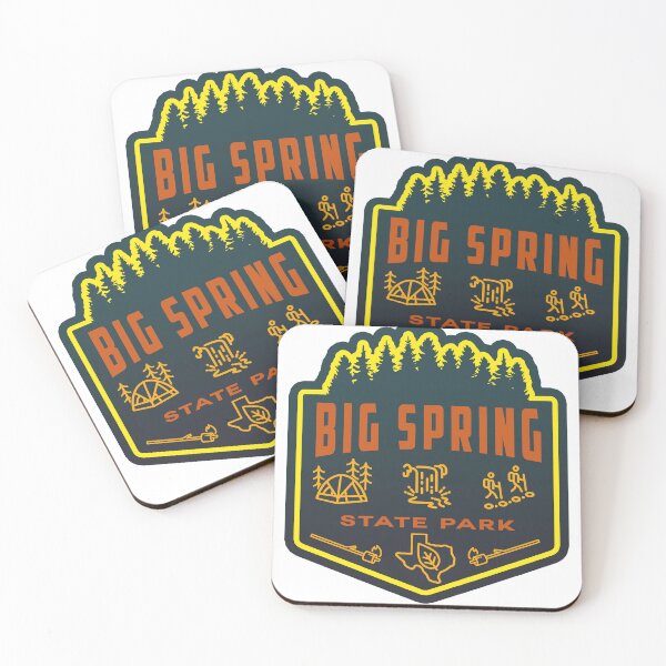 Item preview, Big Spring State Park Adventure Logo designed and sold by VanyaKar.