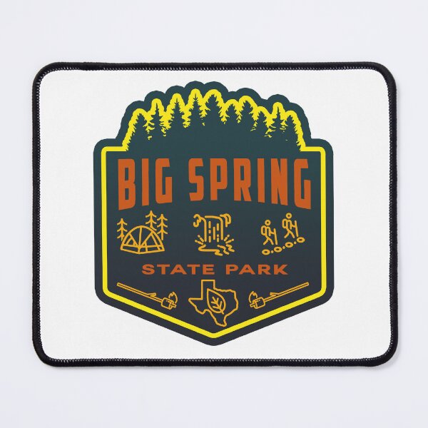 Item preview, Big Spring State Park Adventure Logo designed and sold by VanyaKar.