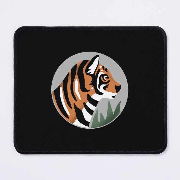 Item preview, Bengals Tiger in the Jungle Orange and Black designed and sold by Ashleylcoop.