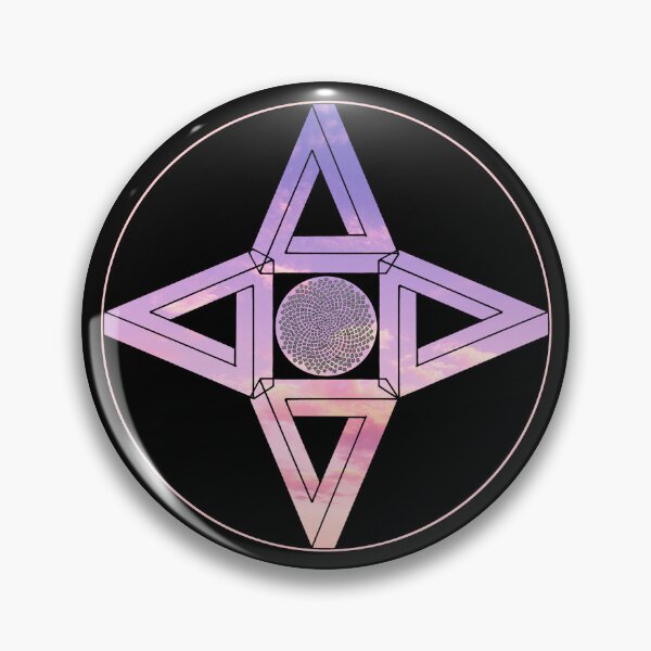 Item preview, Purple Sky Triangle Me Impressed Star&CircleVisions designed and sold by createVisions.