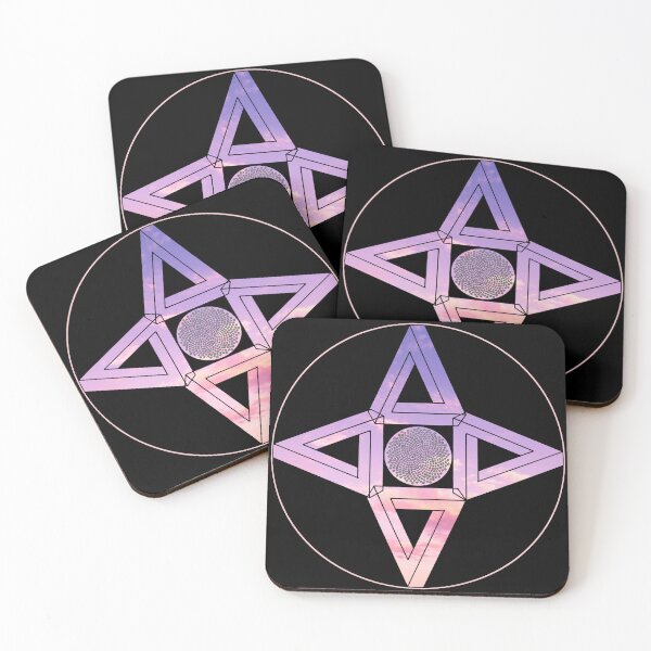 Item preview, Purple Sky Triangle Me Impressed Star&CircleVisions designed and sold by createVisions.