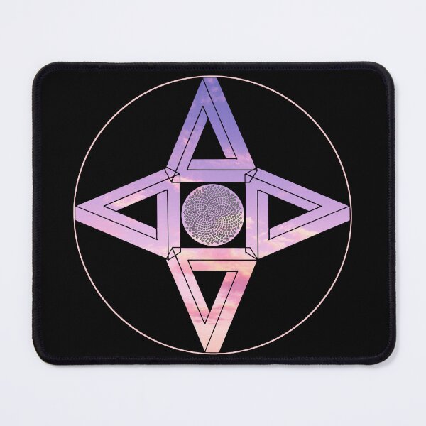 Item preview, Purple Sky Triangle Me Impressed Star&CircleVisions designed and sold by createVisions.
