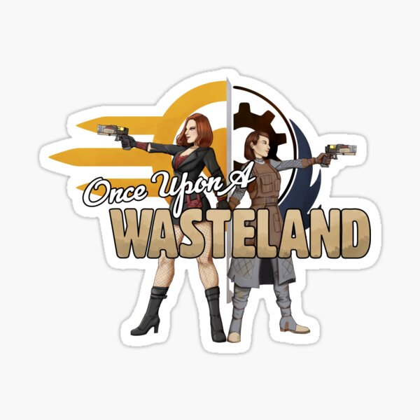 Item preview, Once Upon a Wasteland Main Logo (with Faction Logos) designed and sold by Once Upon a Wasteland.