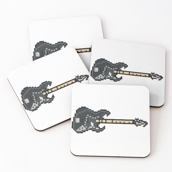 Item preview, Pixel Black Eagle Bass Guitar designed and sold by gkillerb.