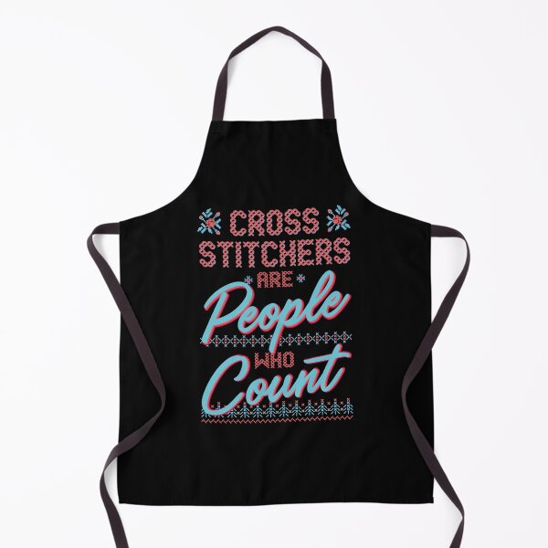 Item preview, Gift Idea Cross Stitchers Are People Who Count Cross Stitch Needlepoint Vintage Retro designed and sold by Frazier935.