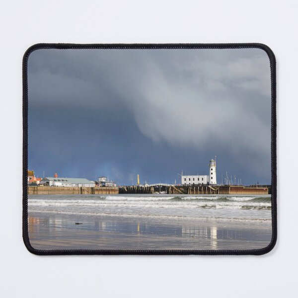 Item preview, Storm clouds over Scarborough Lighthouse designed and sold by bitm2007.