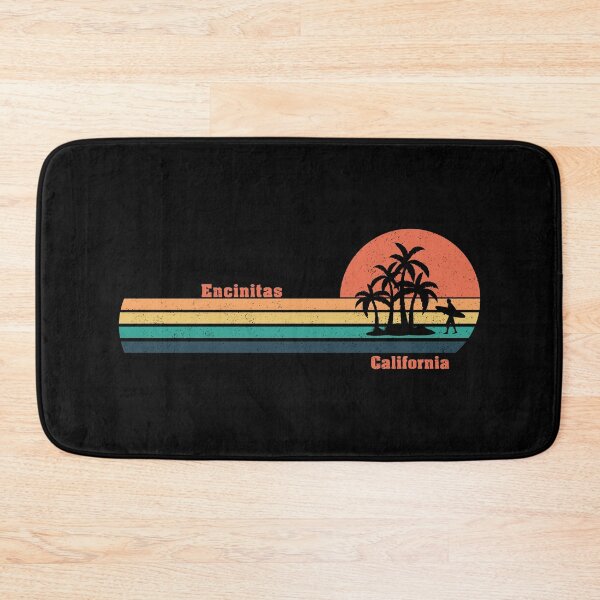 Item preview, California Surfing Encinitas Vintage Grunge Texture Sunset designed and sold by RaybenMedia.