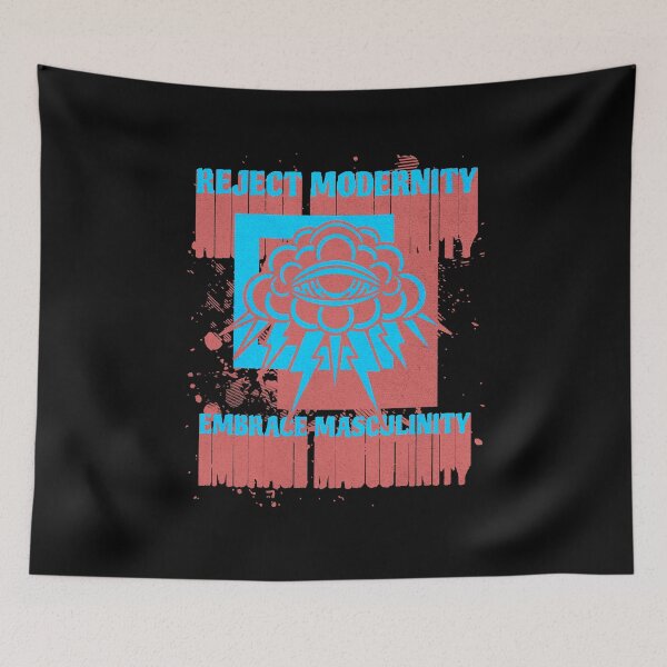 Item preview, Reject modernity embrace masculinity designed and sold by StoicMindset.