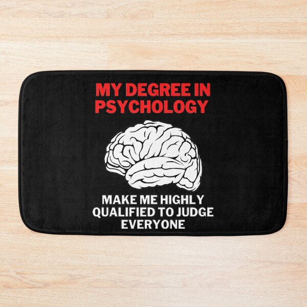 Item preview, My Degree In Psychology Make Me Highly Qualified To Judge Everyone  unisex Sticker. designed and sold by Sloyar.