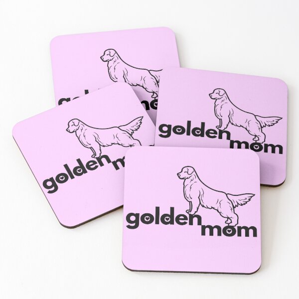Aperçu de l'œuvre Cadeau pour maman Golden Retrievers créée et vendue par MameDesign.