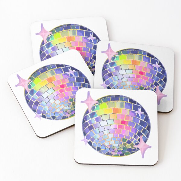 Item preview, 70s Funky Rainbow Disco Ball with Retro Sparkles designed and sold by Ashleylcoop.