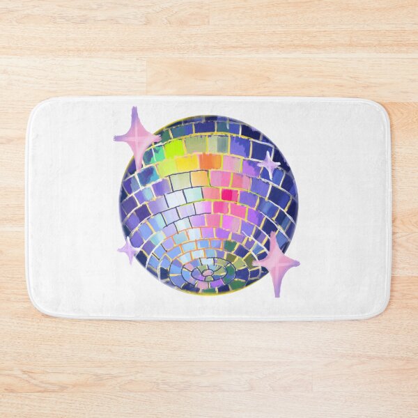 Item preview, 70s Funky Rainbow Disco Ball with Retro Sparkles designed and sold by Ashleylcoop.