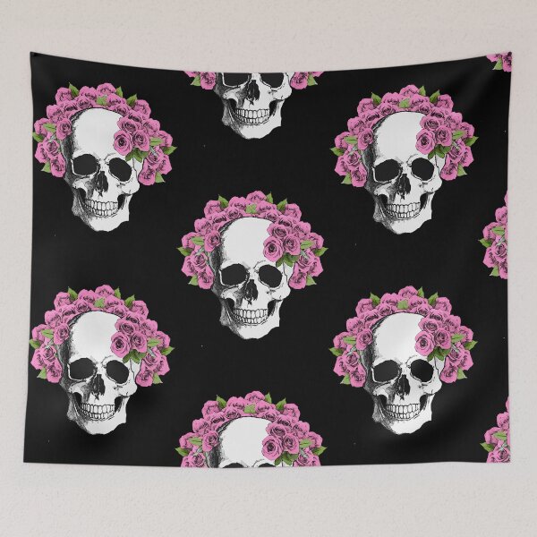 Item preview, Floral Skull 11  designed and sold by GregorySm18789.