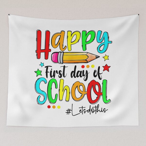 Item preview, Happy First Day of School For Teacher Back to School  designed and sold by anes18.