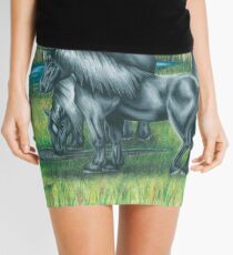 Wild Horses Mini Skirt
