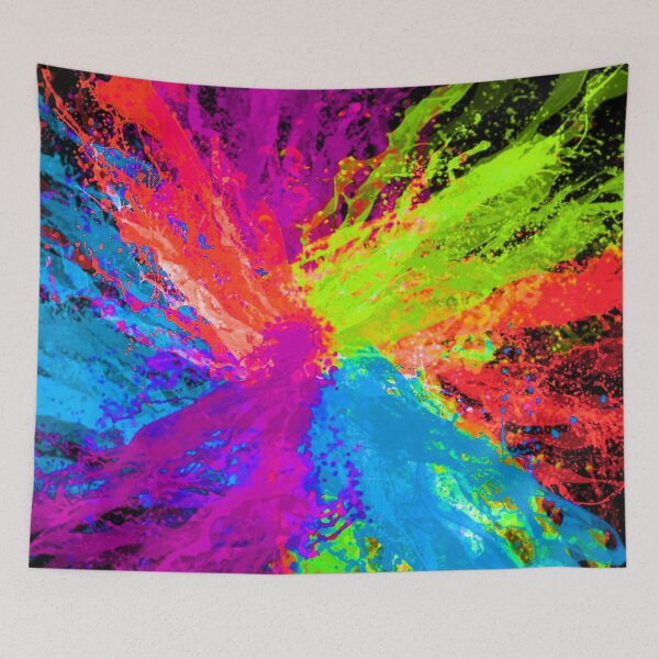 Item preview, Paint Splash designed and sold by TotallyRetroArt.