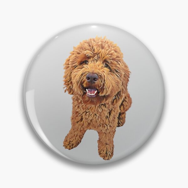 Item preview, Red Goldendoodle designed and sold by MameDesign.
