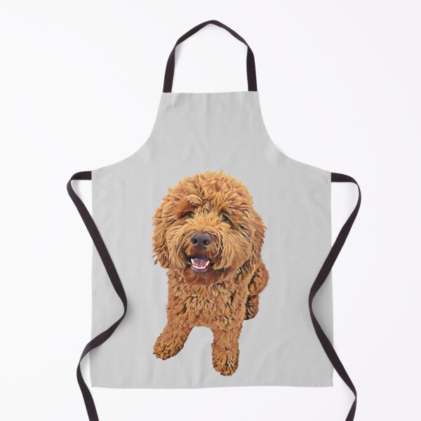 Item preview, Red Goldendoodle designed and sold by MameDesign.