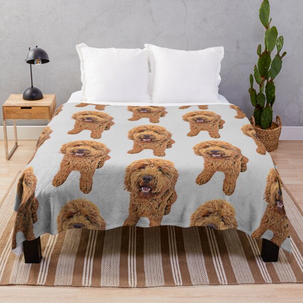 Item preview, Red Goldendoodle designed and sold by MameDesign.