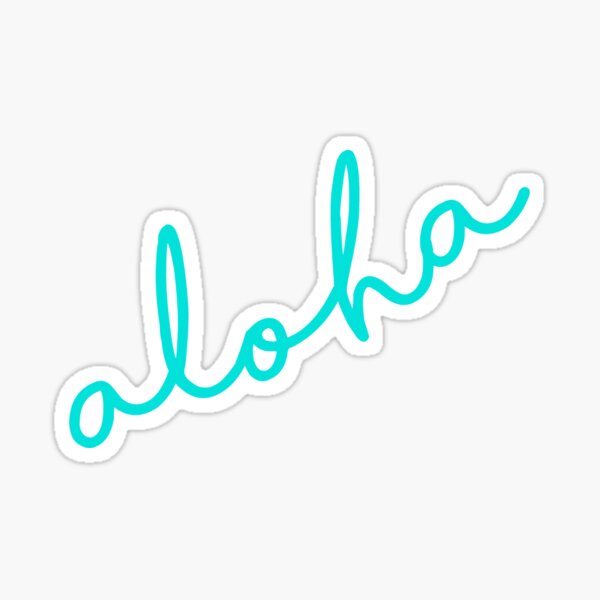 aloha Sticker