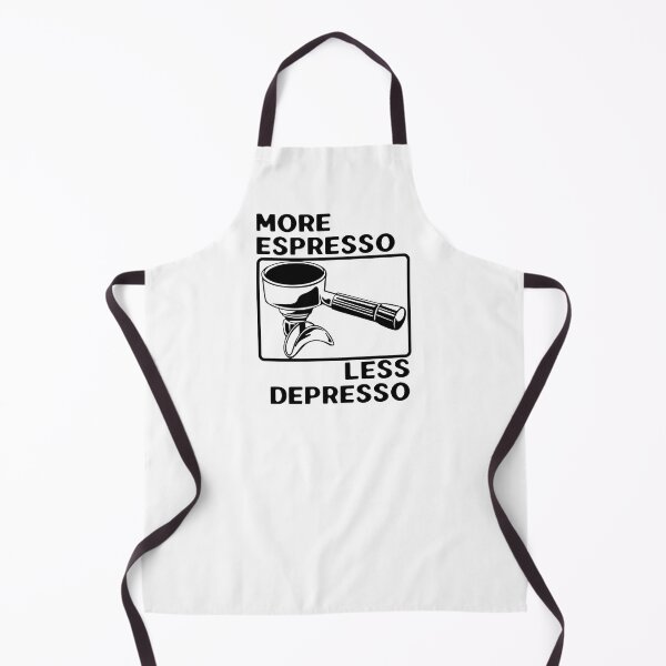 Item preview, More Espresso Less Depresso, Espresso Machine, Portafilter, Black designed and sold by anghelapparel.