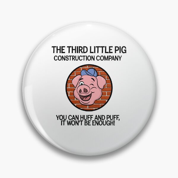 Item preview,  Third little pig construction company three little pigs designed and sold by Captain-Jackson.