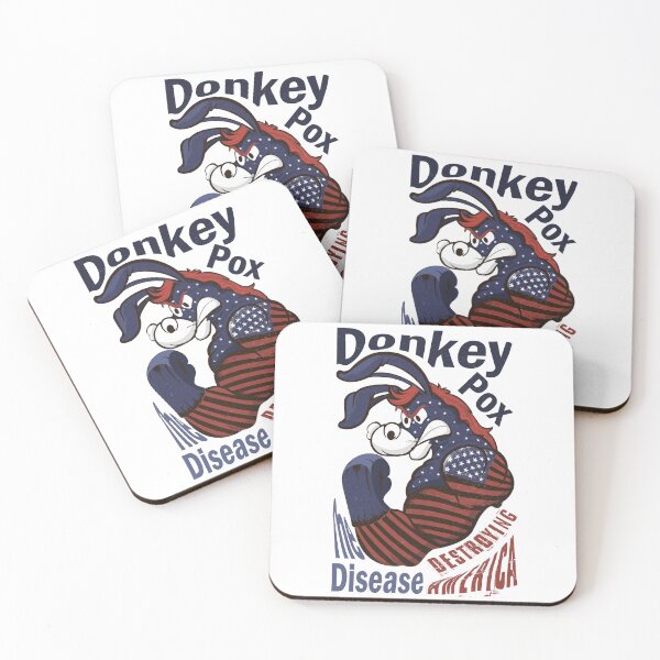 Item preview, Donkey Pox The Disease Destroying America -vintage design designed and sold by ANO  RIC.