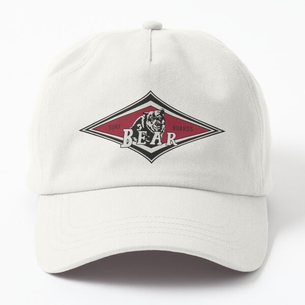 Vintage Surfing Bear Big Wednesday cult Surfboard surf logo diamond retro T shirt Dad Hat