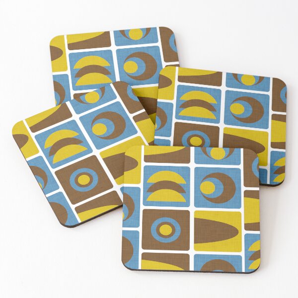 Item preview, 70s Cube Geo Blue designed and sold by susycosta.