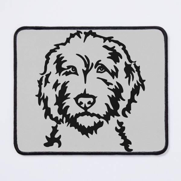 Item preview, Golden doodle art designed and sold by MameDesign.