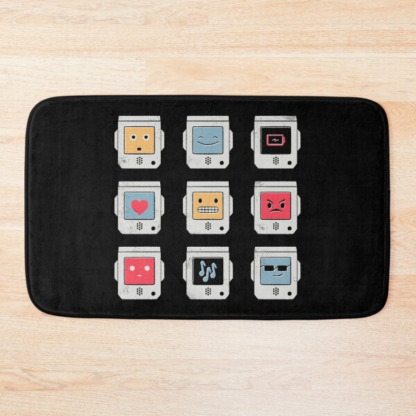 Item preview, robotic emoji designed and sold by Paula García T-Shirts.