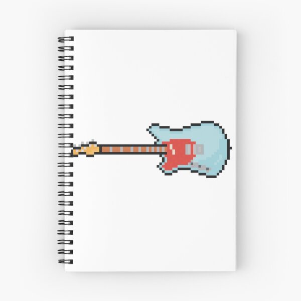 Item preview, Pixel Lefty Mustang Guitar designed and sold by gkillerb.