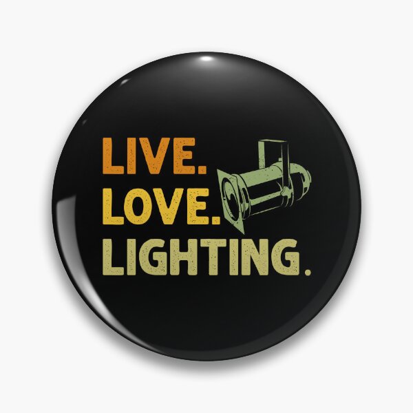 Item preview, Live Love Lighting - Backstage Lighting Tech Crew designed and sold by TheReallyNiceStuff.