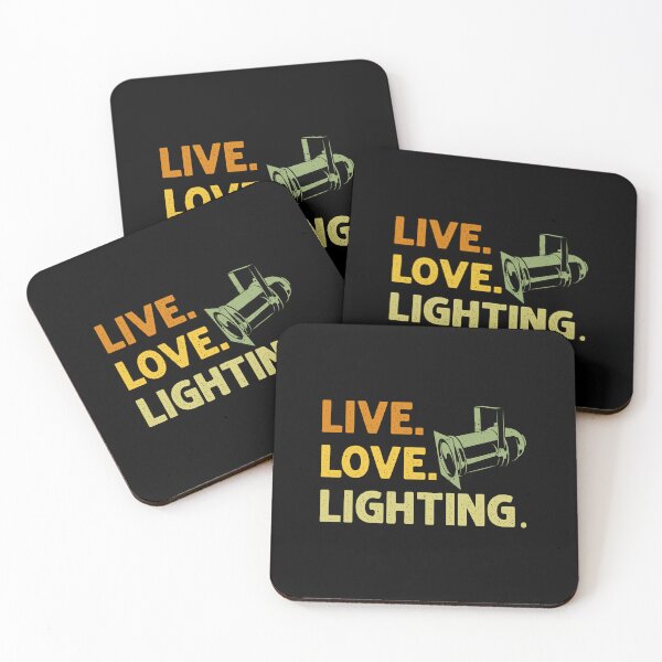 Item preview, Live Love Lighting - Backstage Lighting Tech Crew designed and sold by TheReallyNiceStuff.