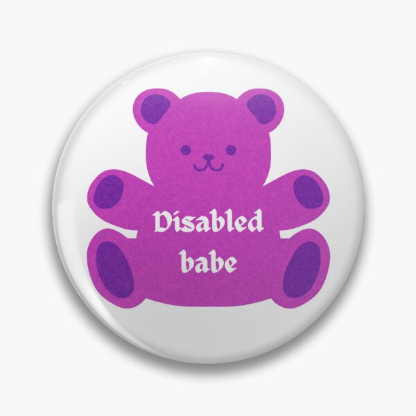 Item preview, disabled babe bear pink designed and sold by murdypls.
