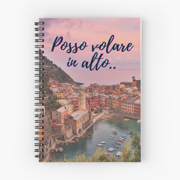 Item preview, I can fly - popular Italian quotes theme gifts  designed and sold by RebelliousRosee.