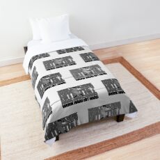 Work Hard Hit Hard - Baseball (Pattern 1) Comforter