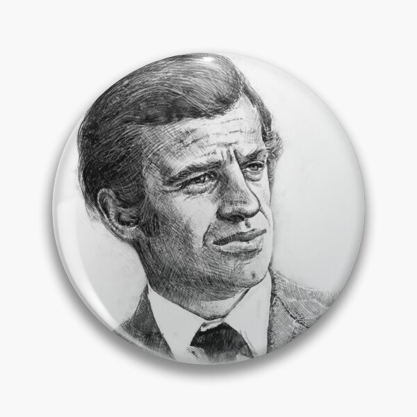 Item preview, Jean Paul Belmondo, pencil portrait designed and sold by maria0505.