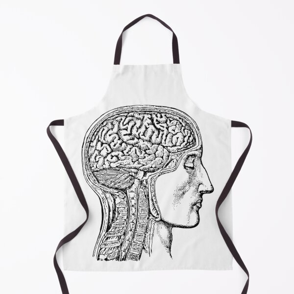 Item preview, Vintage Human Brain Illustration designed and sold by JoyforU.
