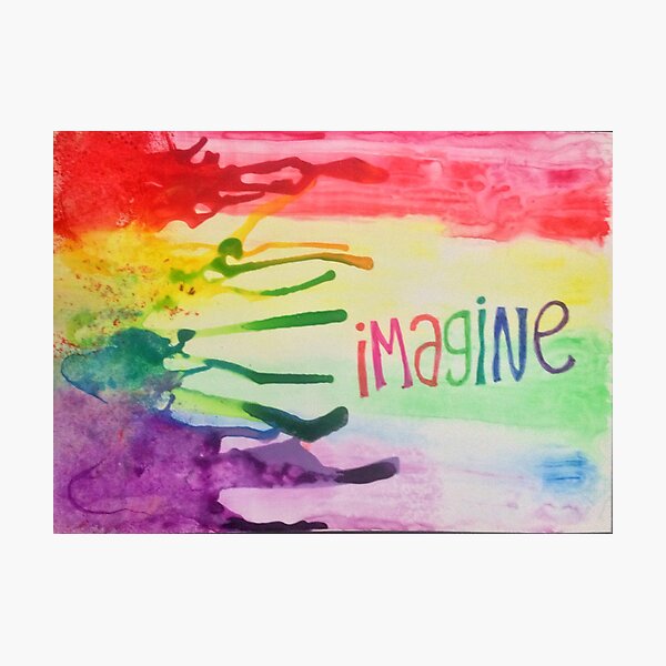Imagine Photographic Print
