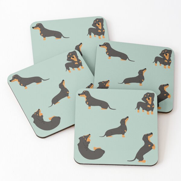 Item preview, Dachshund sticker pack designed and sold by MameDesign.