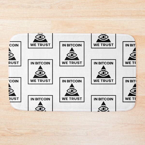 Item preview, In Bitcoin We Trust designed and sold by CryptoBeings.