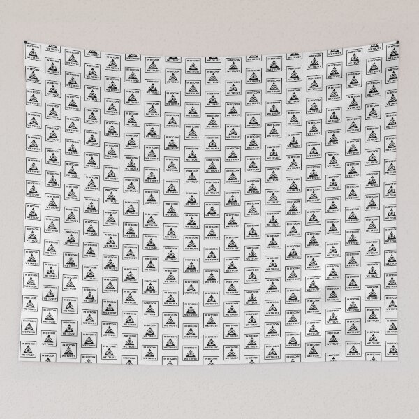 Item preview, In Bitcoin We Trust designed and sold by CryptoBeings.