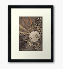 Pearl of the sea Framed Print