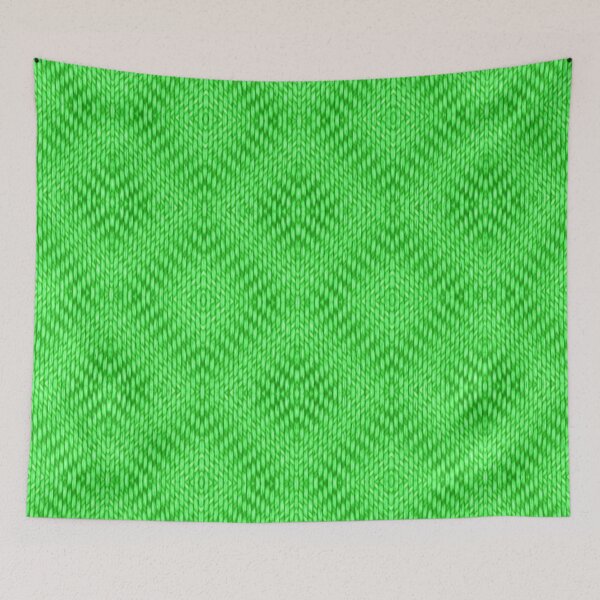 Item preview, Woven Rope - Neon Green designed and sold by TotallyRetroArt.