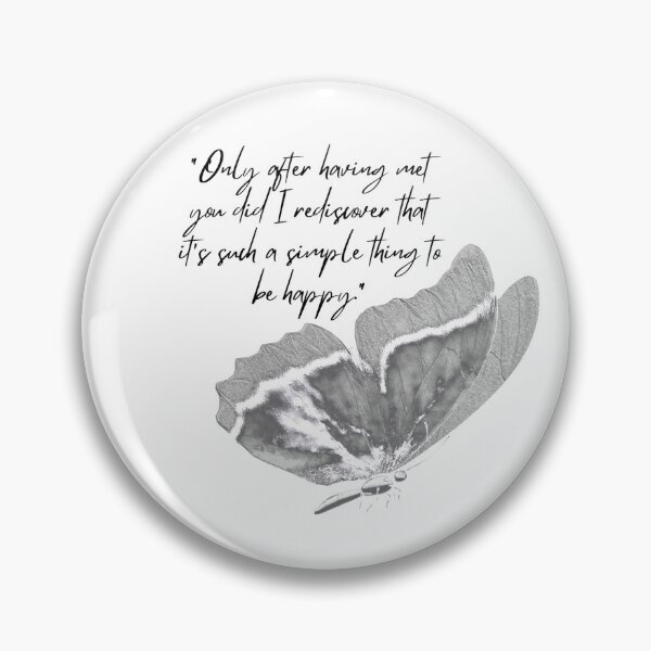 Item preview, hualian happy quote with butterfly designed and sold by murdypls.