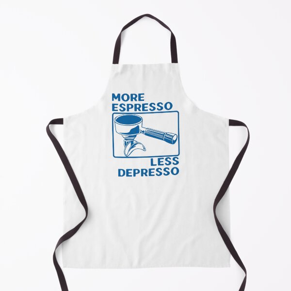 Item preview, More Espresso Less Depresso, Espresso Machine, Portafilter, Blue designed and sold by anghelapparel.