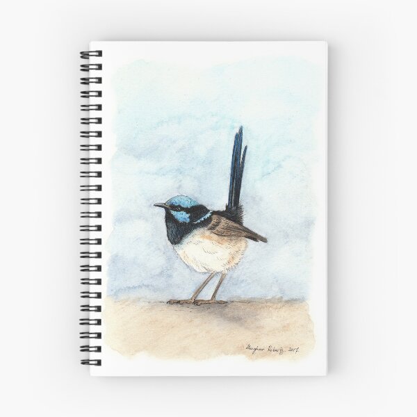 Item preview, Superb Blue Wren designed and sold by Meaghan Roberts.